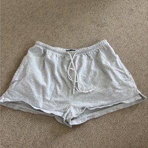 Brandy Melville Light Gray Sweat Shorts